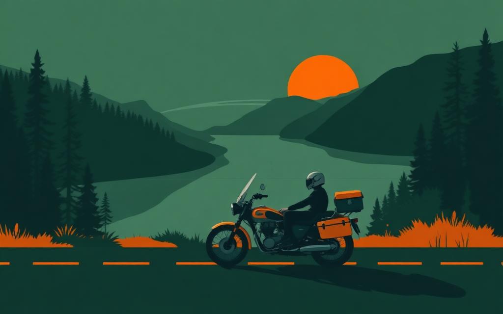 Motorsykkel på langtur