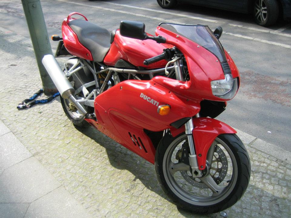 Ducati 750 SS i.e. motorsykkel