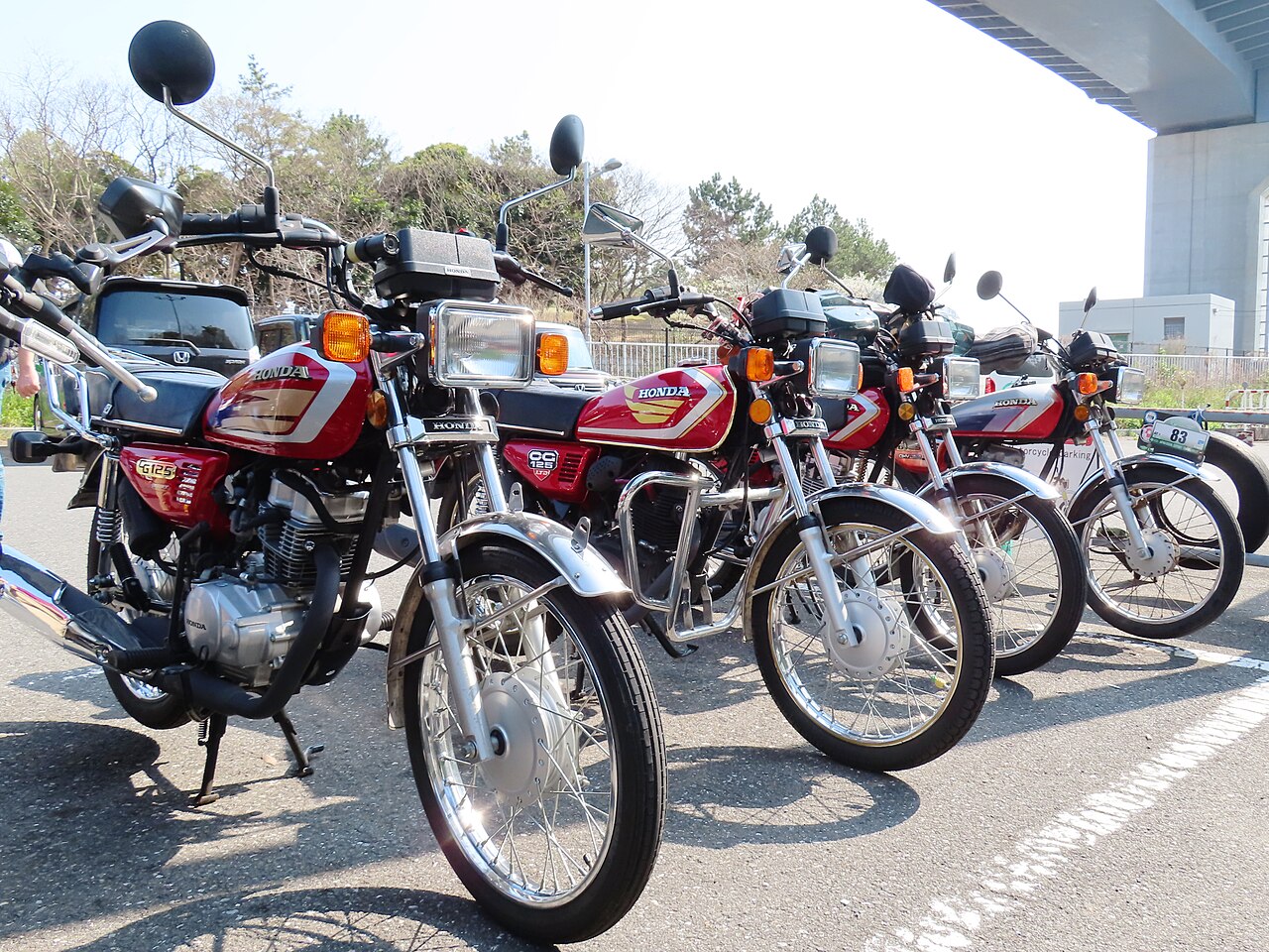 Honda CG125 motorsykkel