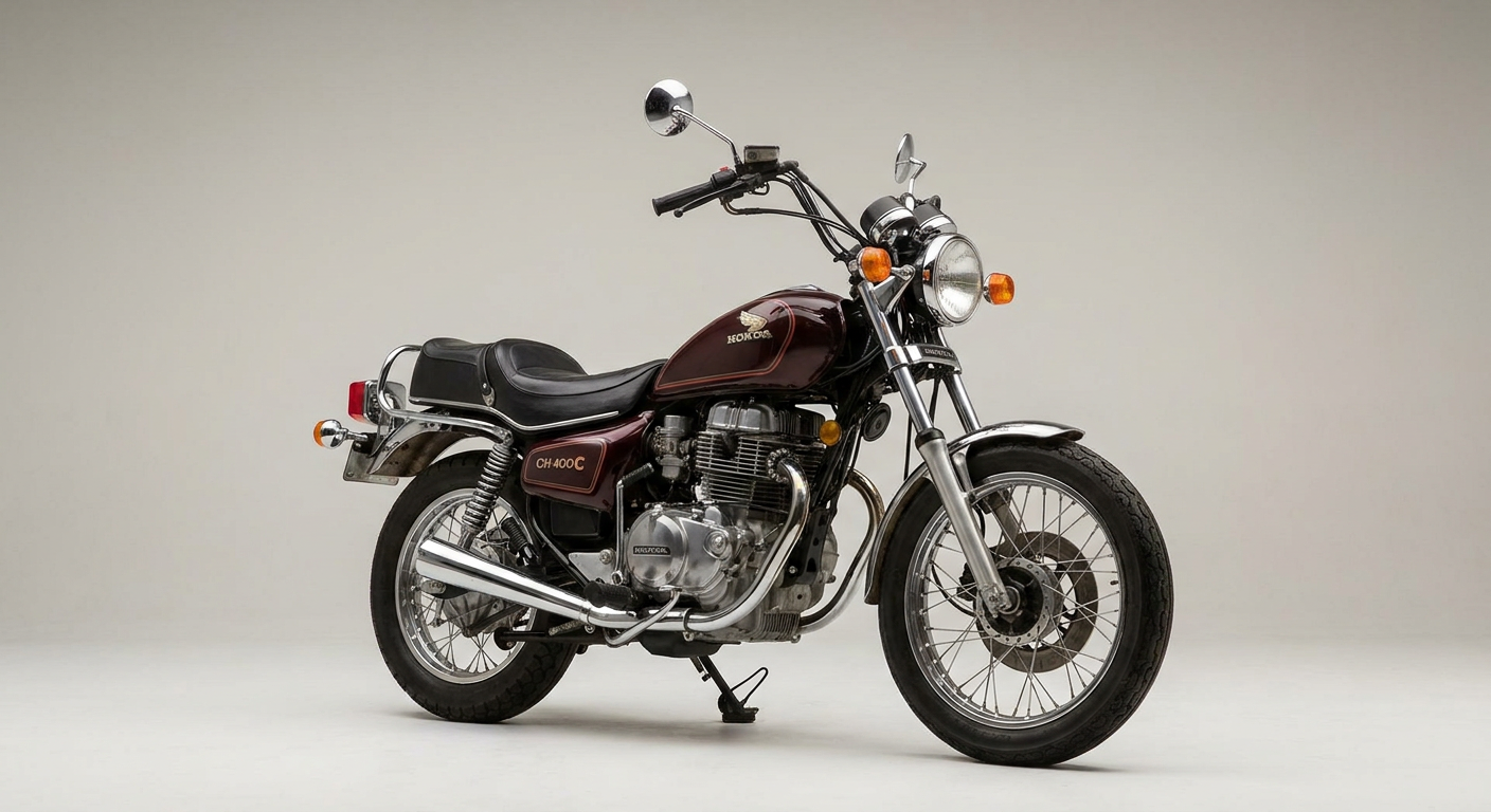 Illustrasjon av Honda CM400C