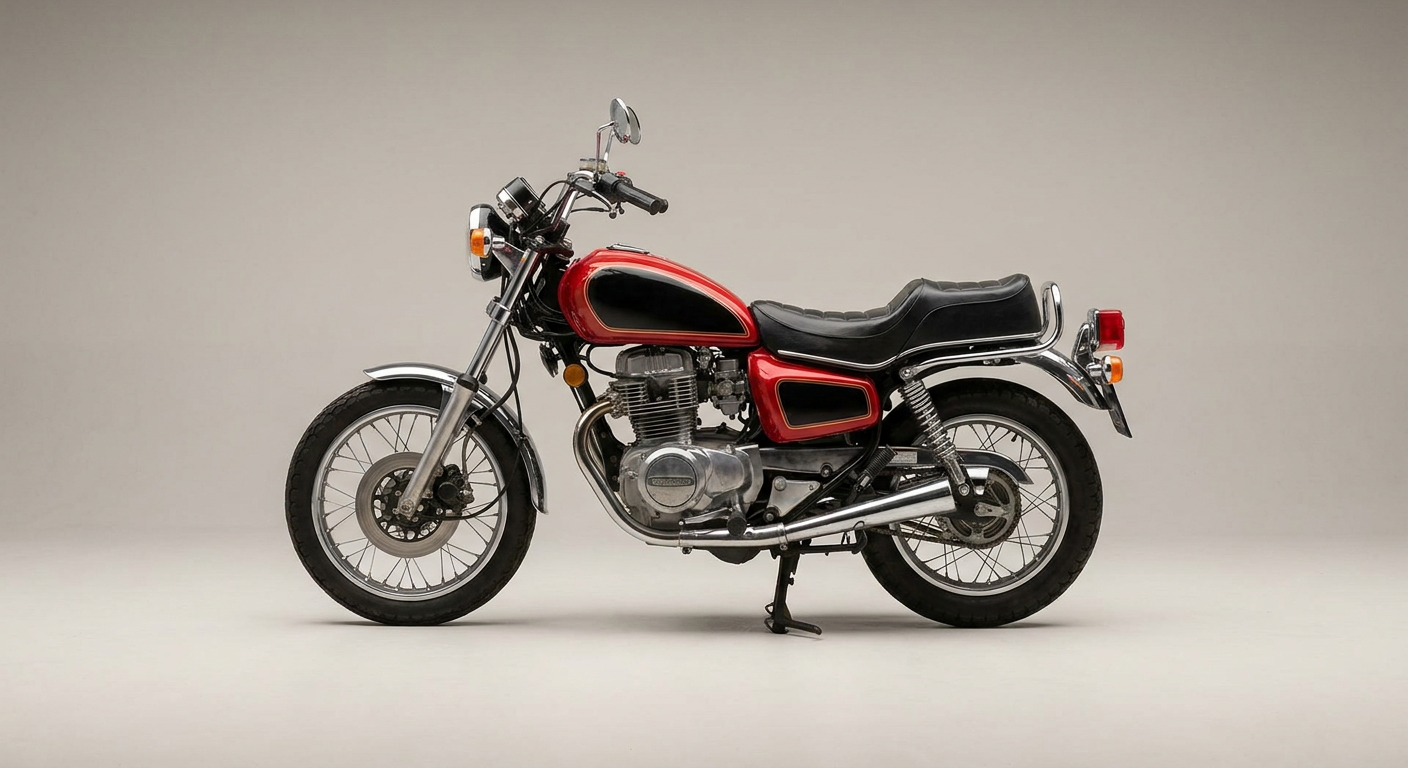Illustrasjon av Honda CM400T