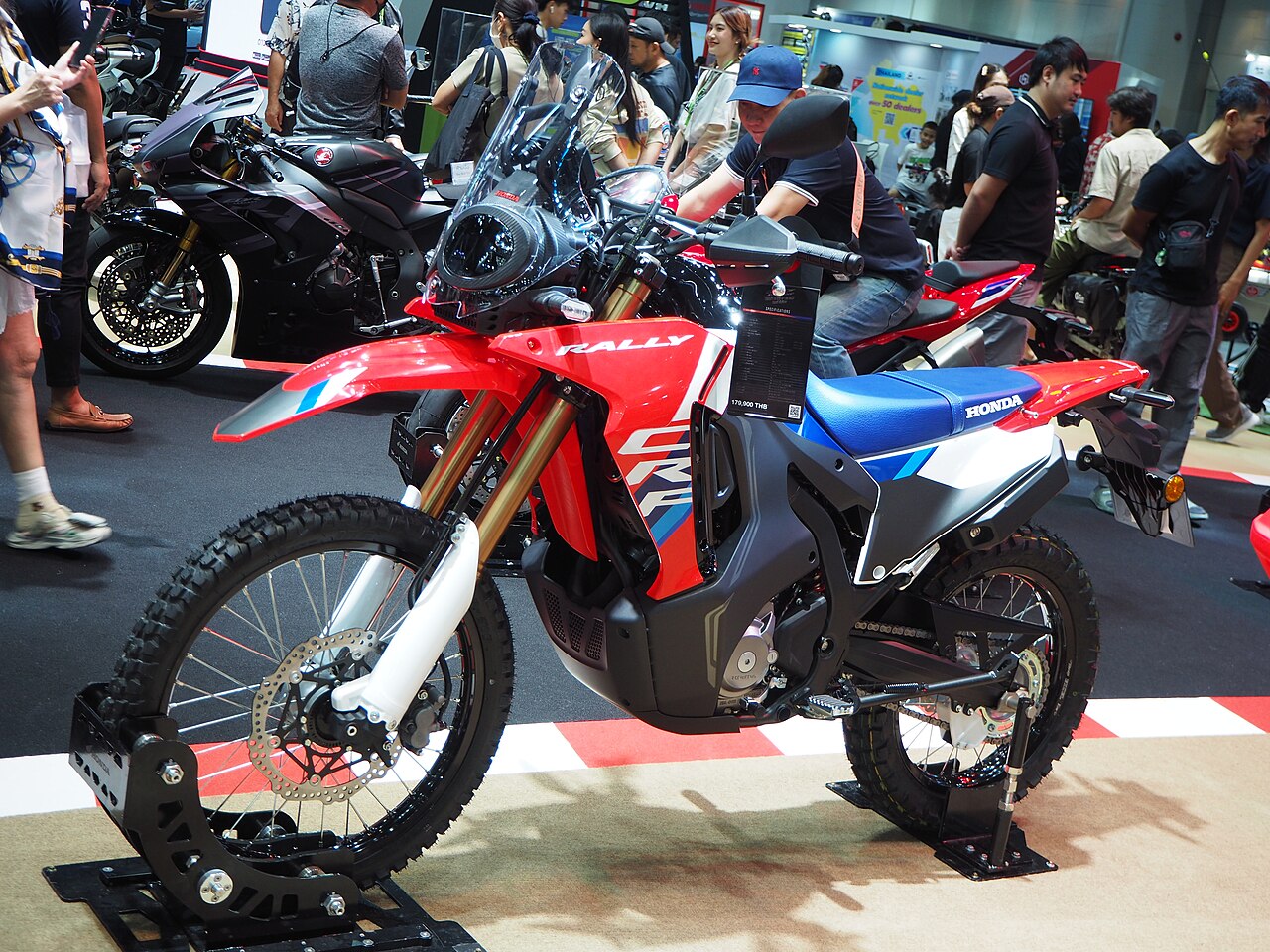 Honda CRF300 Rally motorsykkel