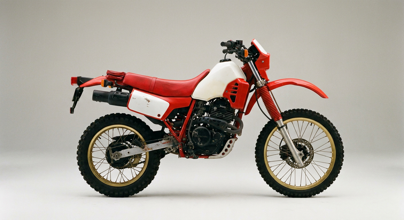 Illustrasjon av Honda XL350R