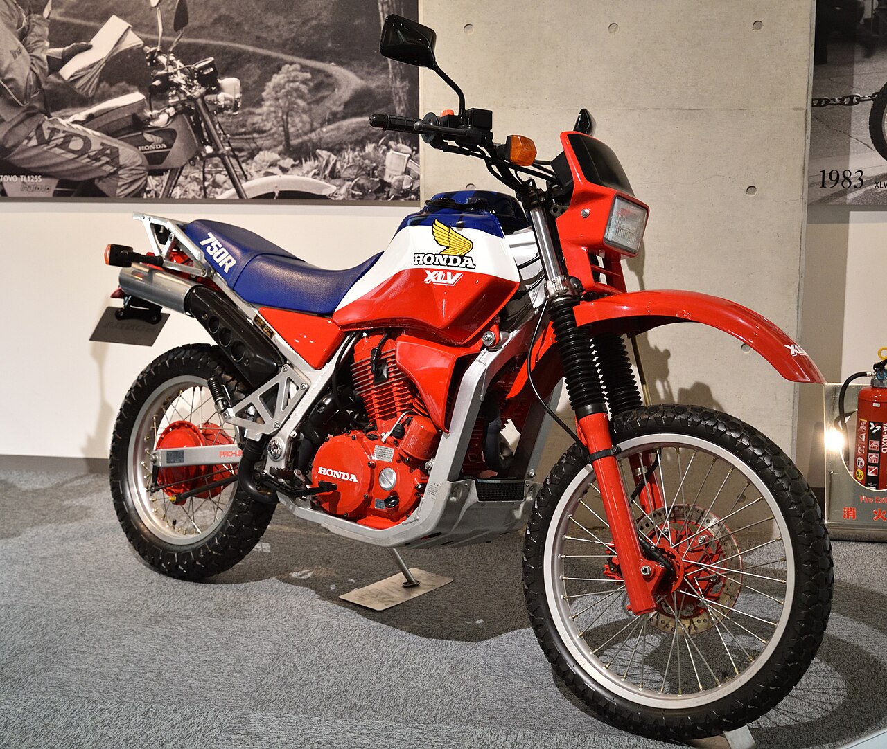 Honda XLV750R motorsykkel