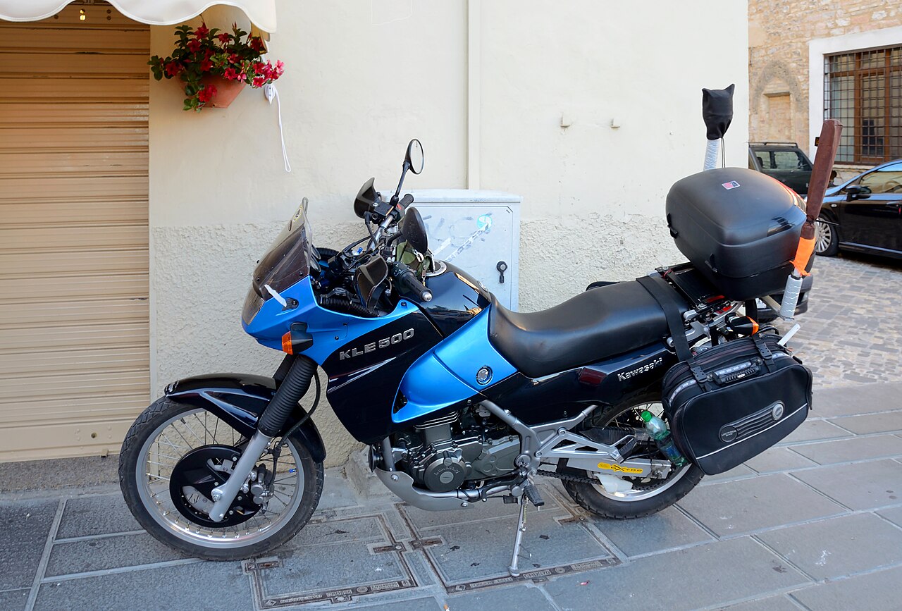 Kawasaki KLE500 motorsykkel