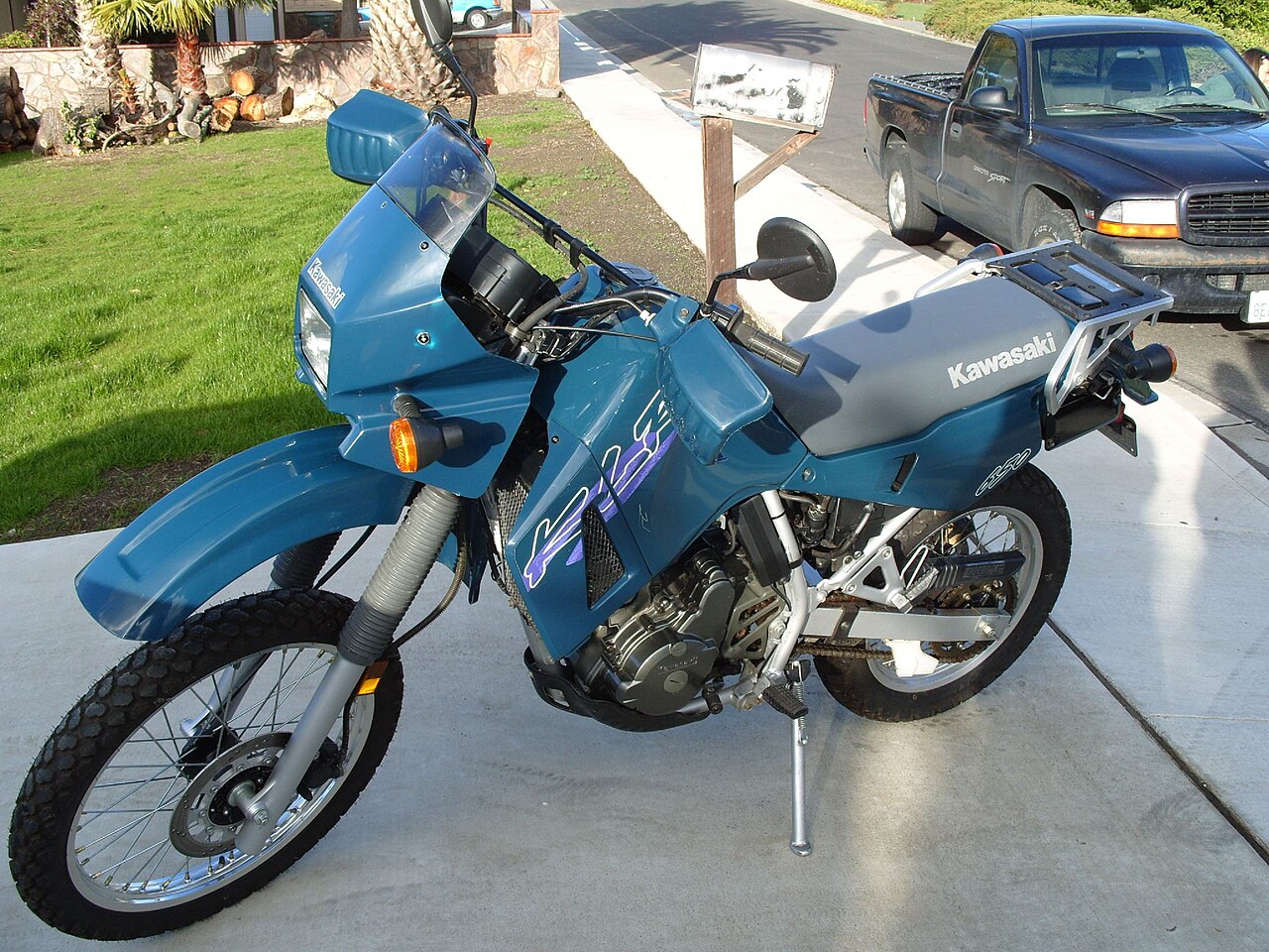 Kawasaki KLR650 motorsykkel