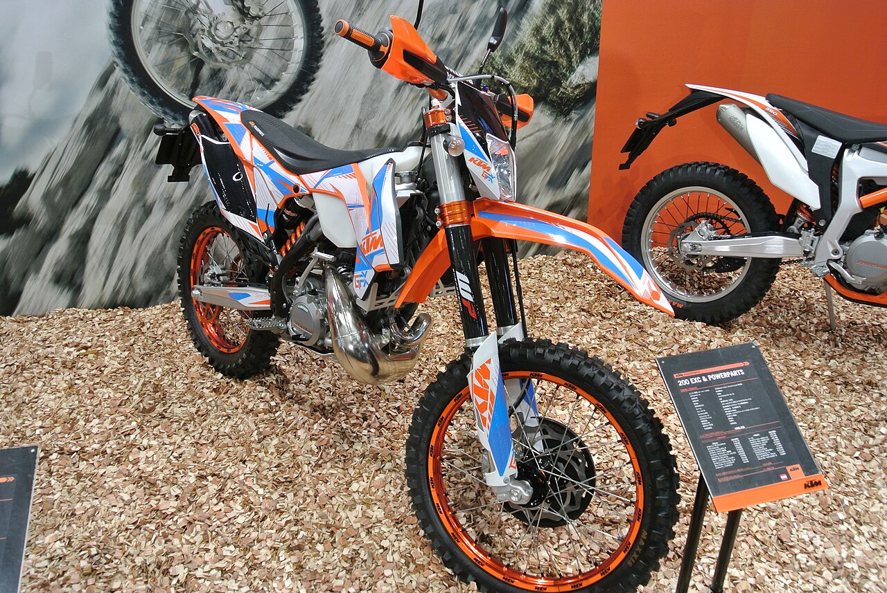 KTM 200 EXC motorsykkel