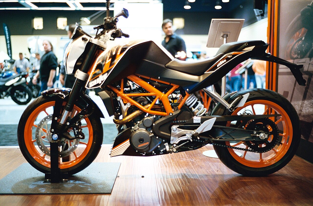 KTM 390 Duke motorsykkel