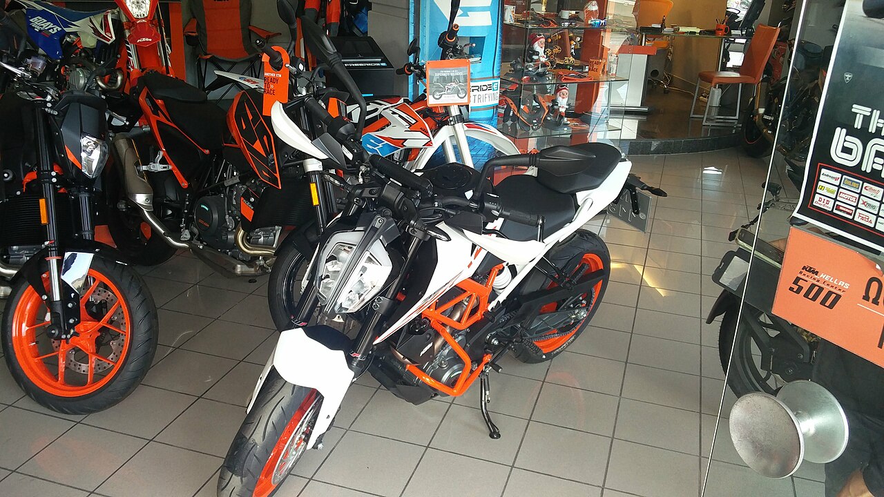 KTM 390 Duke motorsykkel