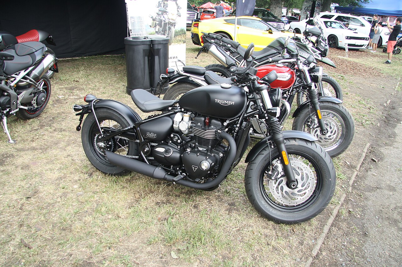 Triumph Bonneville Bobber motorsykkel
