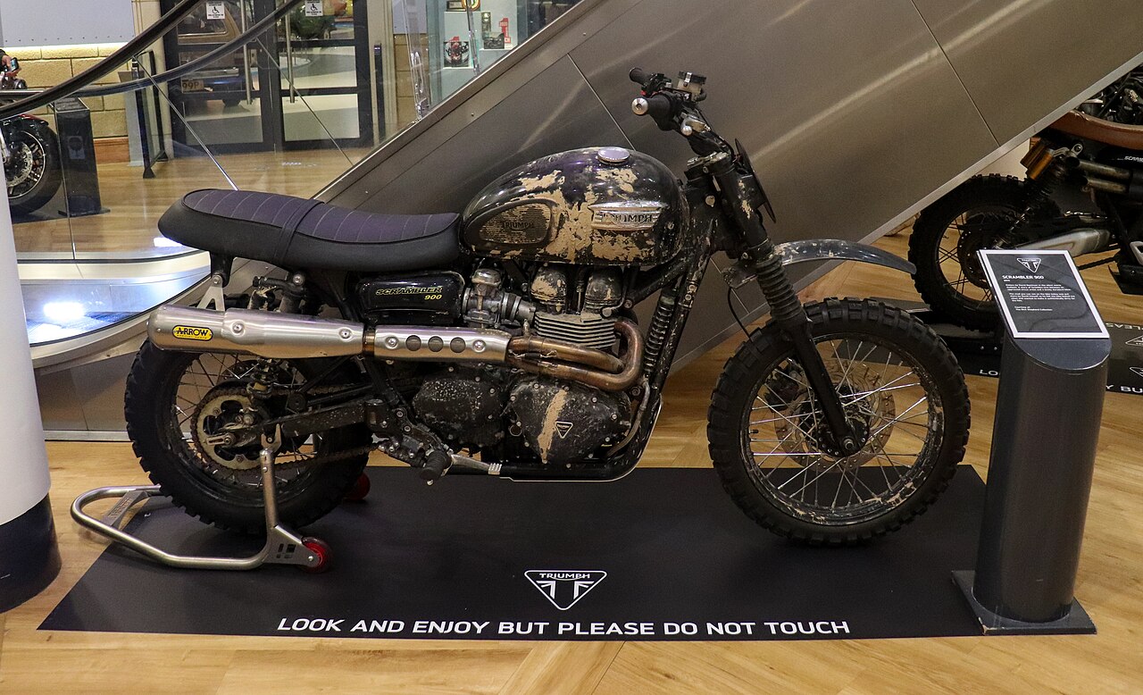 Triumph Scrambler 900 motorsykkel