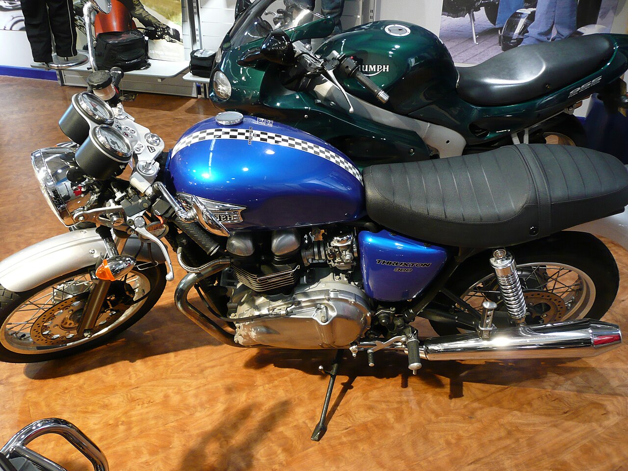 Triumph Thruxton 900 motorsykkel