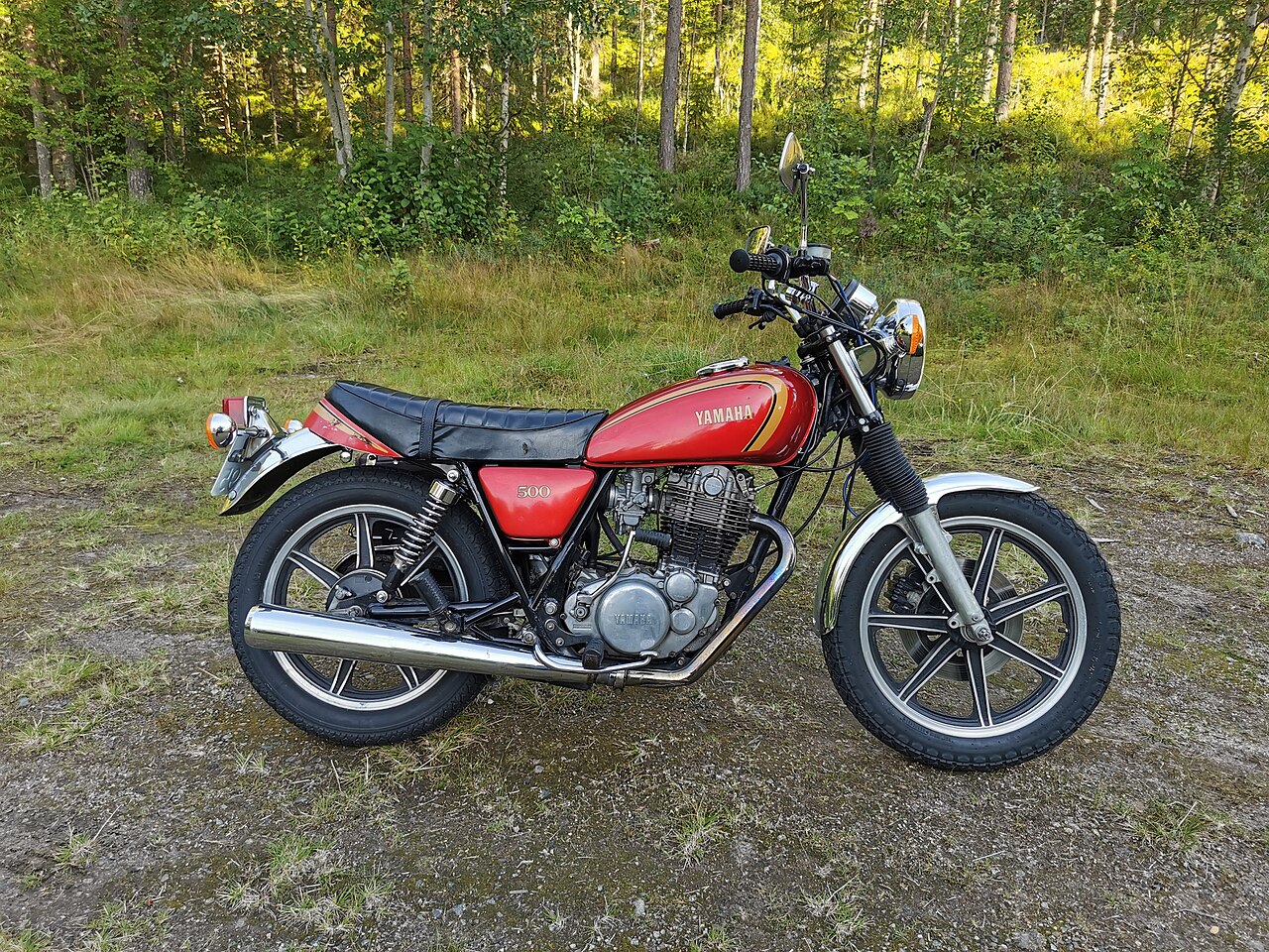 Yamaha SR500 motorsykkel